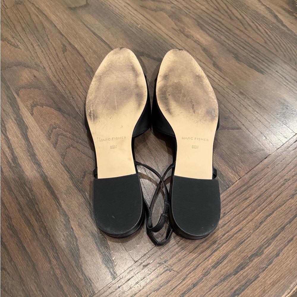 Marc Fisher Dela Closed Toe Slingback Dress Flats size 9.5 - Picture 7 of 10